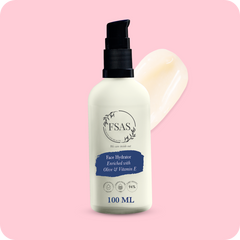 Hydrating Face Moisturiser with Vitamin E, Ceramides & AHA | Barrier Repair Cream | 94% Plant-Derived | For All Skin Types | 100ML