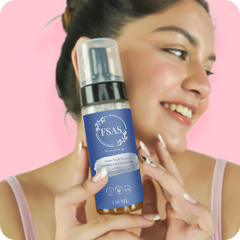 Gentle Foaming Face Wash with Turmeric & Lactic Acid for Skin Brightening | 97% Plant-Derived | Hydrating Cleanser for Dry Skin | 150ML