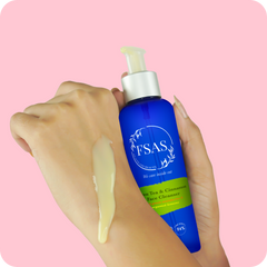 Medicated Deep Cleansing Face Wash With Green Tea and Cinnamon | Dermatologist Recommended for Acne-Prone & Oily Skin | 94% Plant-Derived | 120ML