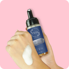 Gentle Foaming Face Wash with Turmeric & Lactic Acid for Skin Brightening | 97% Plant-Derived | Hydrating Cleanser for Dry Skin | 150ML