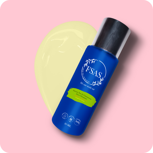 Green Tea & Cinnamon Face Cleanser- 30ml