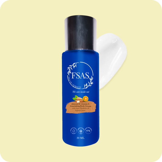 Almond & Vitamin E Body Cream- 30ml