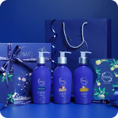 FSAS Luxury Bath & Body Gift Set: Shower Gel, Shampoo & Body Cream